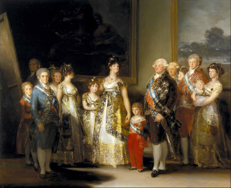 Francisco de Goya Charles IV of Spain and His Family Germany oil painting art